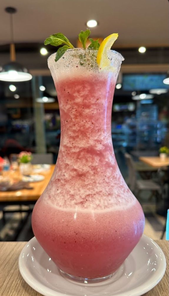 Limonada con arándanos vaso / jarra 