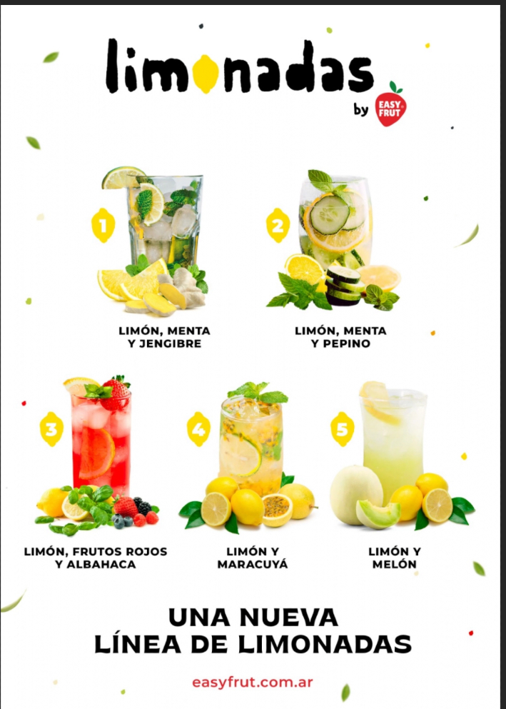 Limonadas x 1lts 